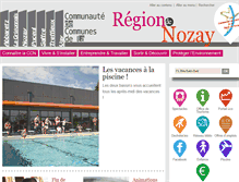 Tablet Screenshot of cc-nozay.fr